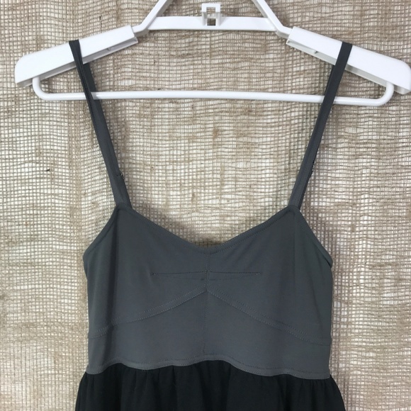 Theory Adedra Serenity Black & Gray Dress M/L - Picture 4 of 8